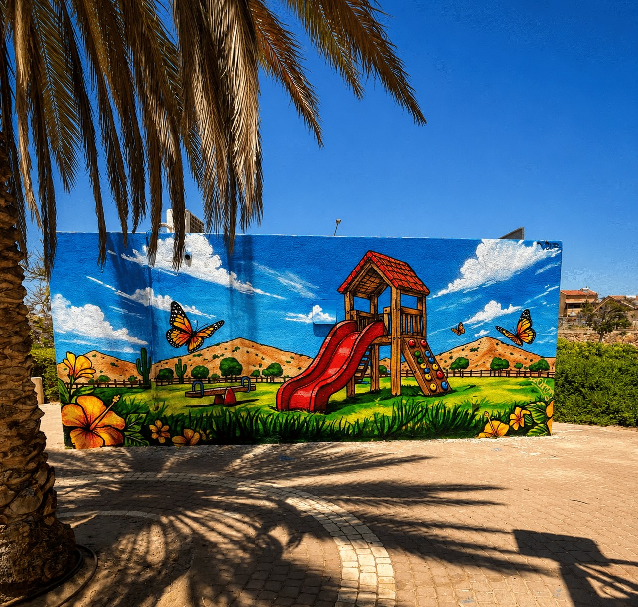 ציור קיר של אודרוב - עבודה 4