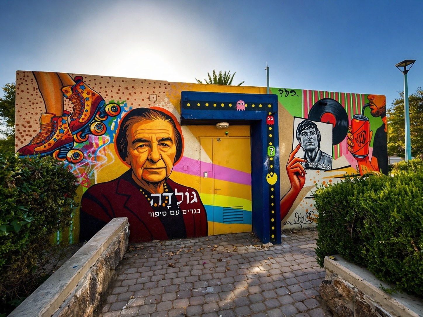 ציור קיר של אודרוב - עבודה 7